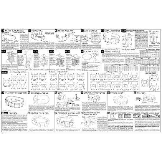 Doughboy Premier 20x12 ft  Oval Standard Pool Kit