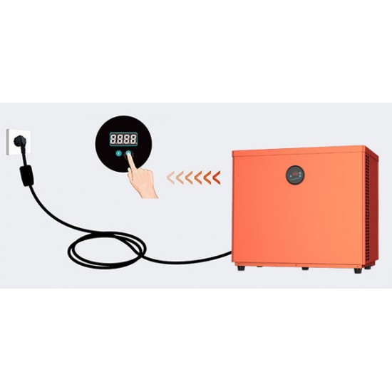  BLU LINE Plug and play swimming pool air source heat pump heater 5.6 KW
