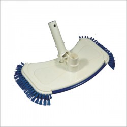 BLU LINE DELUXE WEIGHTED VACUUM HEAD WITH FLOOR AND SIDE BRUSHES 