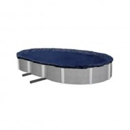 24FTX12FT OVAL ABOVE GROUND SWIMMING POOL WINTER DEBRIS COVER 