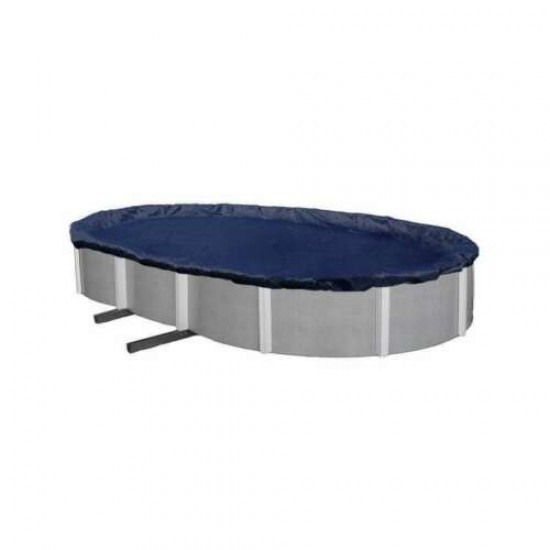 30FTX15FT OVAL ABOVE GROUND SWIMMING POOL WINTER DEBRIS COVER 