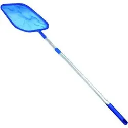 BLU LINE STANDARD LEAF SKIMMER WITH A TELESCOPIC POLE