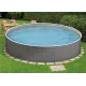  BLU LINE 12FT ROUND RATTAN EFFECT SWIMMING POOL KIT